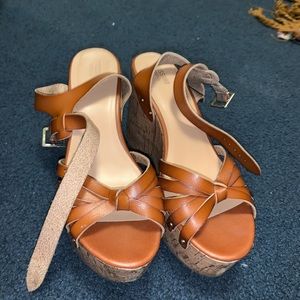 Platform wedge sandals